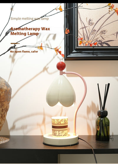 Lámpara de Aroma Estilo Antiguo con Cera Derretible Linglan - Image 13