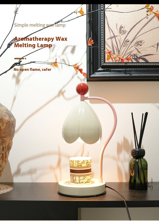 Lámpara de Aroma Estilo Antiguo con Cera Derretible Linglan - Image 13