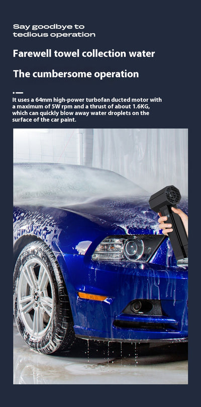 Secador Turbofán de Alta Velocidad para Limpieza de Autos - Image 9