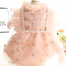 Falda de Invierno de Algodón con Bordado Princesa Gato