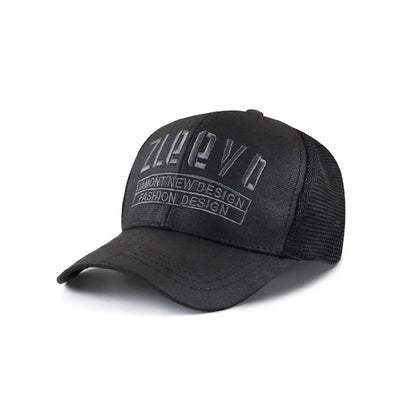 Gorra Visera Retro con Bordado de Letras - Malla Transpirable para Verano - Image 4