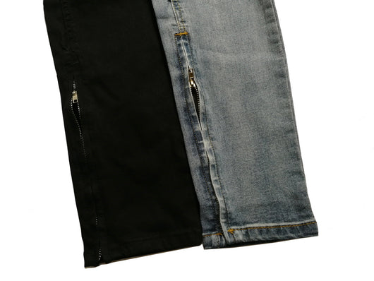Jeans Rotos Ajustables con Cierre para Hombre - Diseño Moderno - Image 6