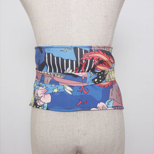Traje Estampado Abstracto Coordinado para Mujer - Image 3