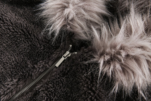 Chaqueta Retro Americana de Algodón con Forro Polar Cálido - Image 12