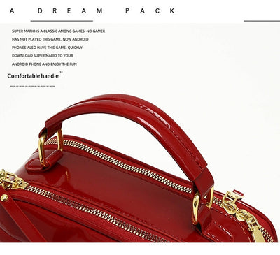 Bolso Mamá Grande de Capacidad Amplia - Bolsa Práctica Mujer Color Sólido - Image 12