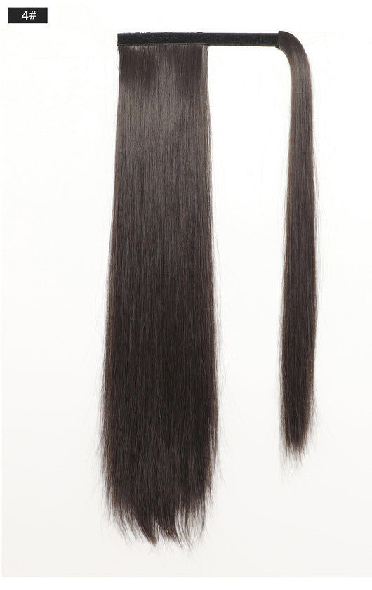 Peluca Coleta Cabello Humano Europeo Estilo Americano - Image 9