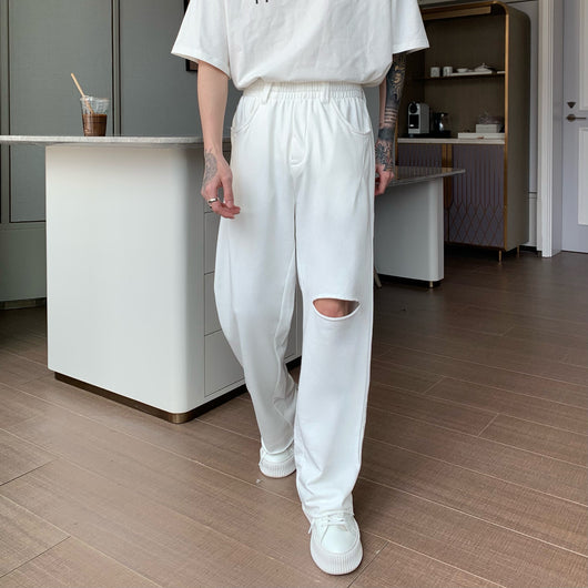 Pantalones de Chándal Holgados para Hombre - Corte Recto y Cómodo - Image 16