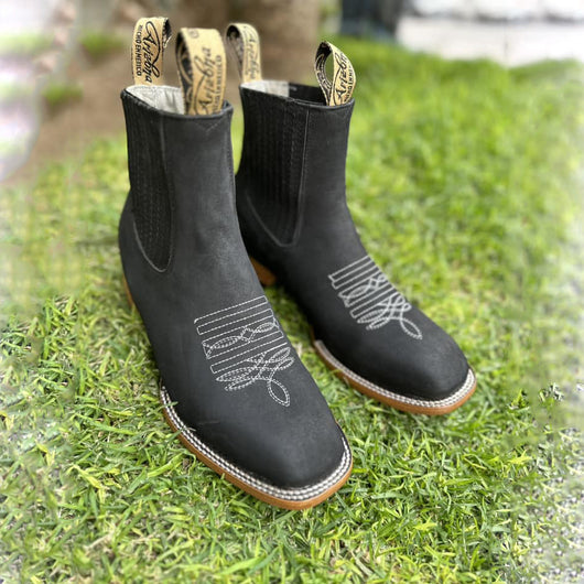 Botas Chelsea Martin con Bordado en Mangas - Estilo Europeo para Hombre - Image 12