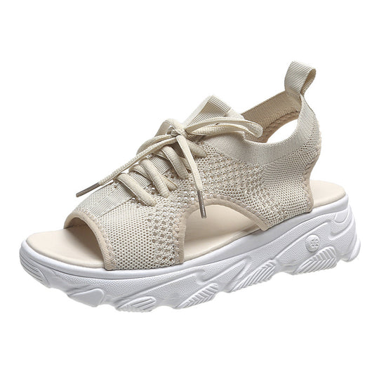 Sandalias Deportivas Mujer Plataforma Gruesa Malla Transpirable Comodidad Total - Image 13