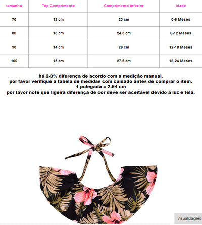 Conjunto de 2 Trajes para Niñas con Flores Grandes - Image 8