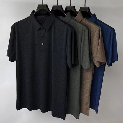 Camiseta Camuflaje Ice Silk de Manga Corta para Hombre