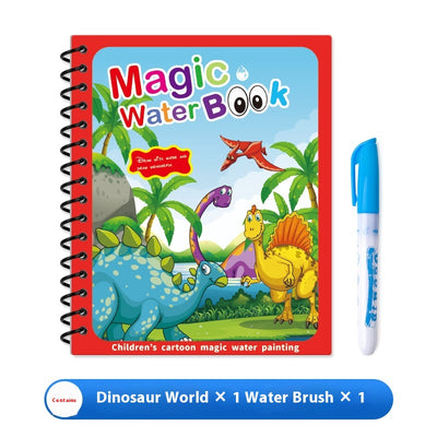 Libro Mágico de Pintura con Agua para Niños - Álbum de Colorear Reutilizable - Image 9
