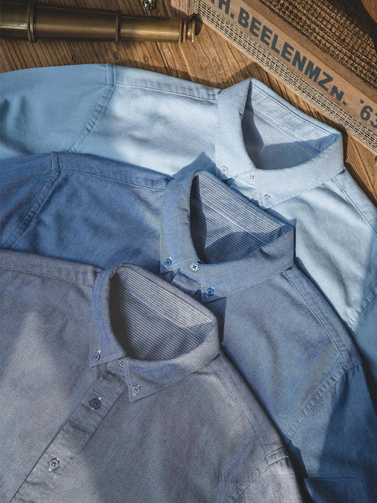 Pantalón Oxford Vintage Casual de Negocios para Hombre - Primavera - Image 4