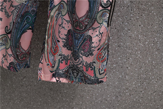 Conjunto de Dos Piezas: Blusa Ajustada y Pantalón Ancho - Image 20
