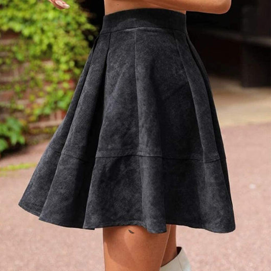 Falda Casual de Botones Estilo Europeo para Mujer - Image 18