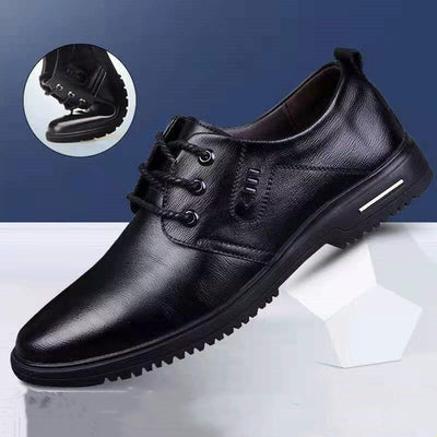 Zapatos Casuales de Cuero para Hombre con Suela Blanda y Plantilla Ergonómica - Image 4