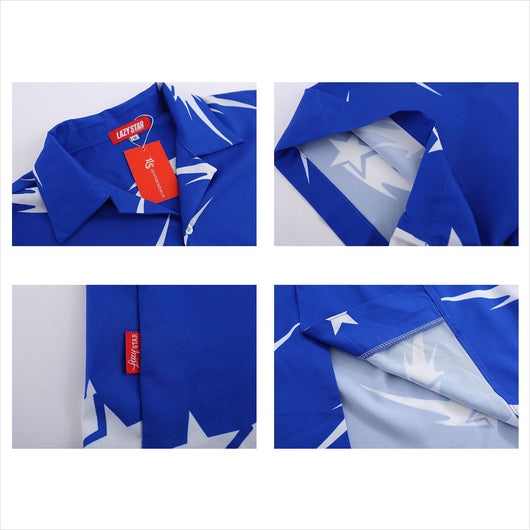 Camisa Retro Estilo Costa Oeste Manga Corta - Image 17