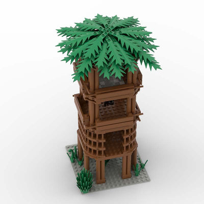 Bloques de Construcción de Partículas Pequeñas - Torre de Madera para Niños - Image 2