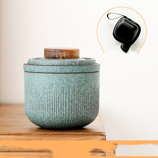 Juego Portátil de Té: Tetera y Dos Tazas con Filtro Integrado - Image 5