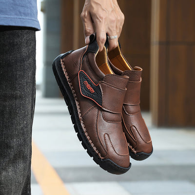 Zapatos de Cuero Artesanales con Plataforma para Tallas Grandes - Image 9