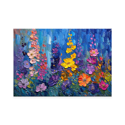 Cuadro Abstracto Flores 3D Óleo Texturizado - Arte Moderno para Decoración del Hogar - Image 6