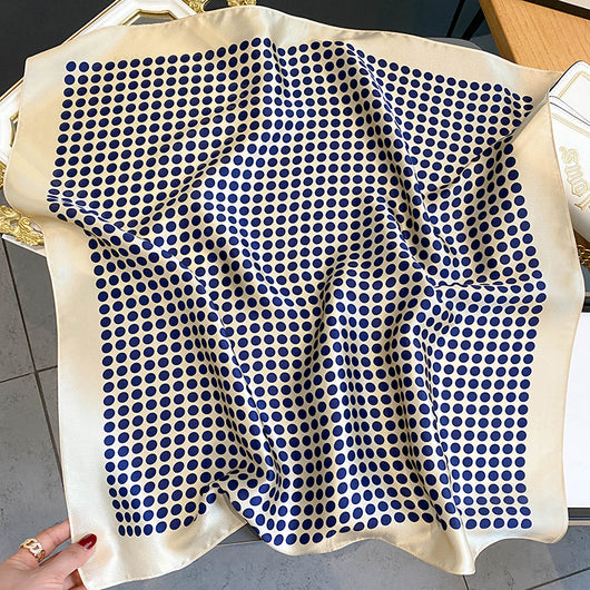Pañuelo de Seda Estampado Vintage para Mujer - Image 26