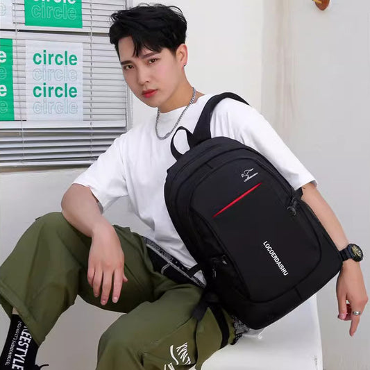 Mochila Escolar y de Viaje de Gran Capacidad para Hombre