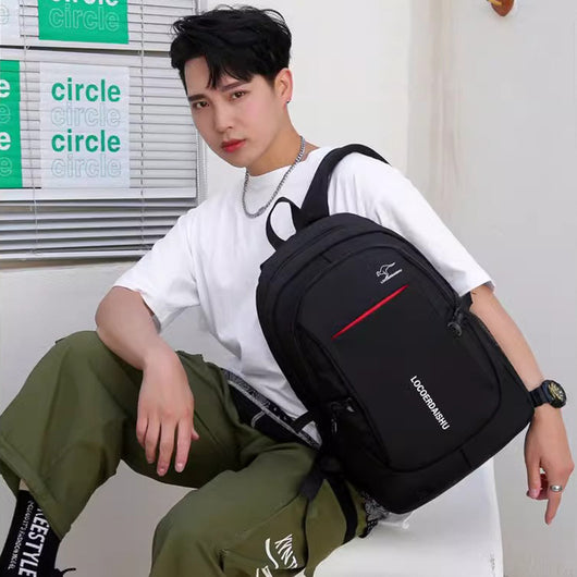 Mochila Escolar y de Viaje de Gran Capacidad para Hombre