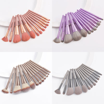 Set de 12 Brochas de Maquillaje Portátiles Premium