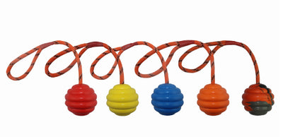 Juguete Interactivo para Perros con Cuerda Nudos y Pelota Multicolor - Image 11