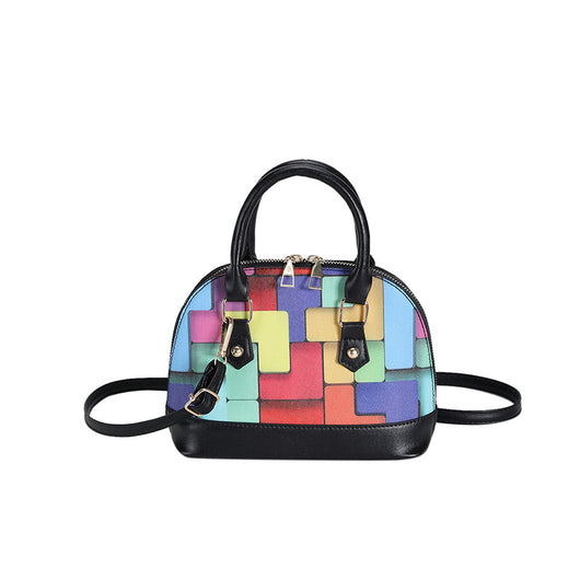 Bolso Shell con Costuras en Contraste - Diseño Moderno y Versátil - Image 7
