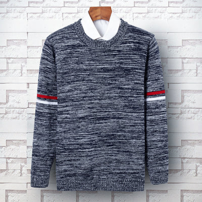 Camiseta Tejida Cuello Redondo Hombre - Corte Fino y Ligero