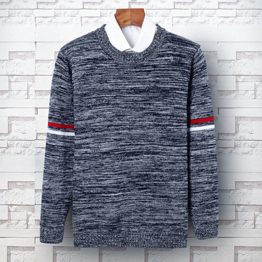 Camiseta Tejida Cuello Redondo Hombre - Corte Fino y Ligero