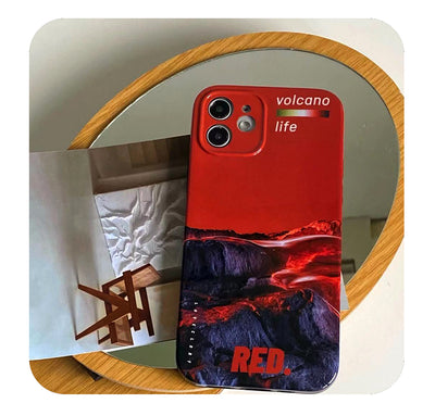 Funda iPhone 12 Clory Original Volcano Rojo - Protección Premium - Image 14