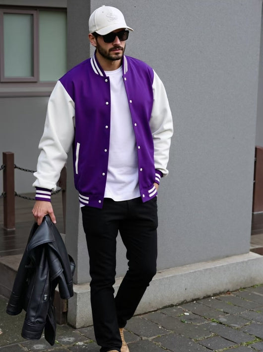 Chaqueta Béisbol Otoño Personalizada para Hombre - Image 13