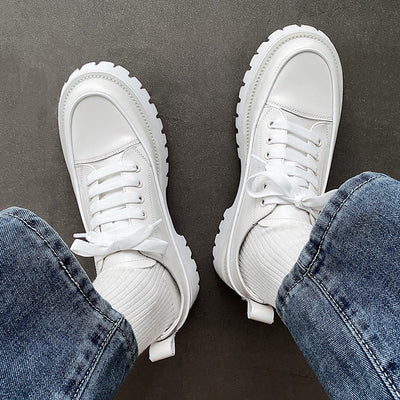 Zapatos de Cuero para Hombre con Suela Suave y Cómoda - Image 4