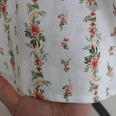 Vestido Lino Floral sin Mangas con Cintura Reductora - Image 14