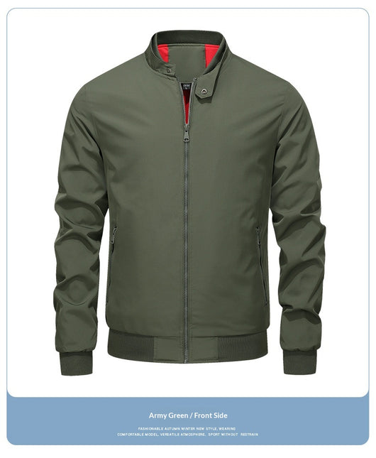 Chaqueta para Hombre Cuello Alto Otoño - Image 14