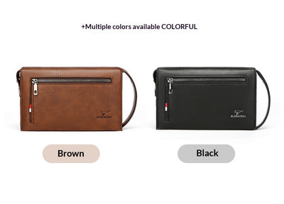 Billetera Masculina de Diseño Clutch con Cierre de Combinación - Image 22