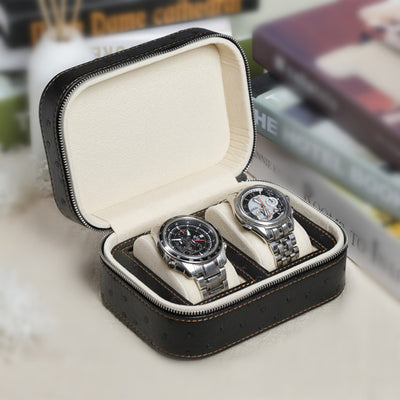 Estuche para Reloj de Cuero - Organizador Dual - Image 10