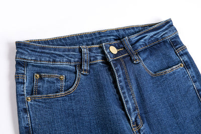 Pantalones Ajustados Elásticos de Cintura Alta con Tobillera - Image 9
