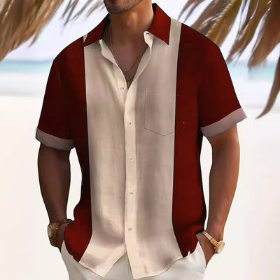Camisa Casual Manga Corta Slim Fit para Hombre - Image 4