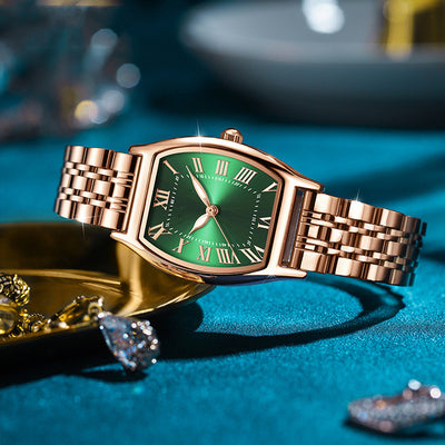 Reloj de Acero Inoxidable Oro Rosa para Mujer - Diseño Minimalista - Image 3