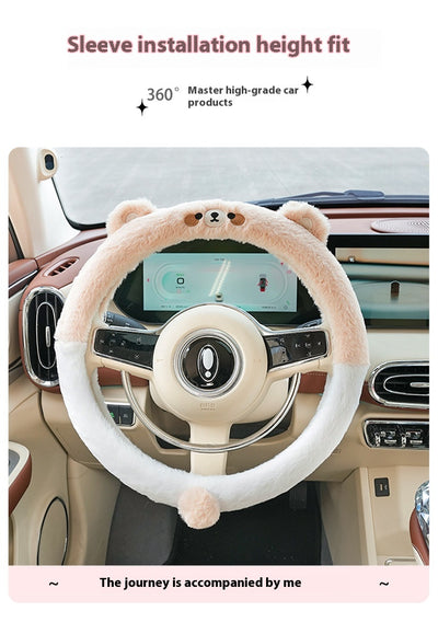 Funda Térmica Peluche para Volante - Diseño Cartoon Otoño Invierno - Image 16