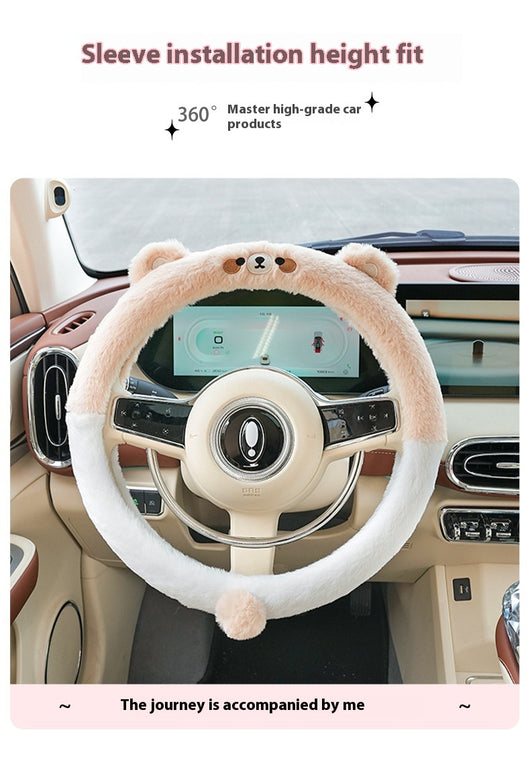 Funda Térmica Peluche para Volante - Diseño Cartoon Otoño Invierno - Image 16