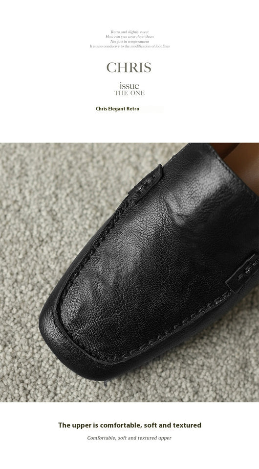 Mocasines Mujer Tacón Robusto Punta Cuadrada Elegantes - Image 12