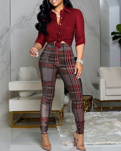 Conjunto Deportivo Polo con Leggings de Manga Larga - Image 7