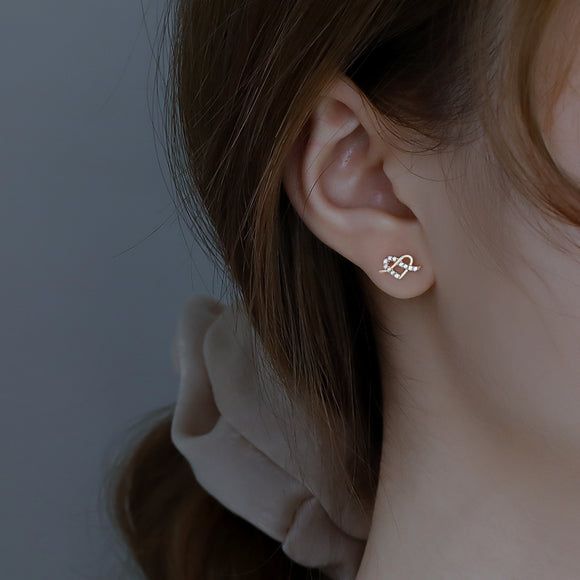 Aretes de Plata 925 Minimalistas para Mujer