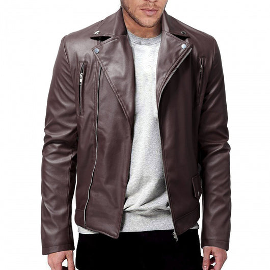 Ropa de Cuero Casual para Tallas Grandes - Image 3