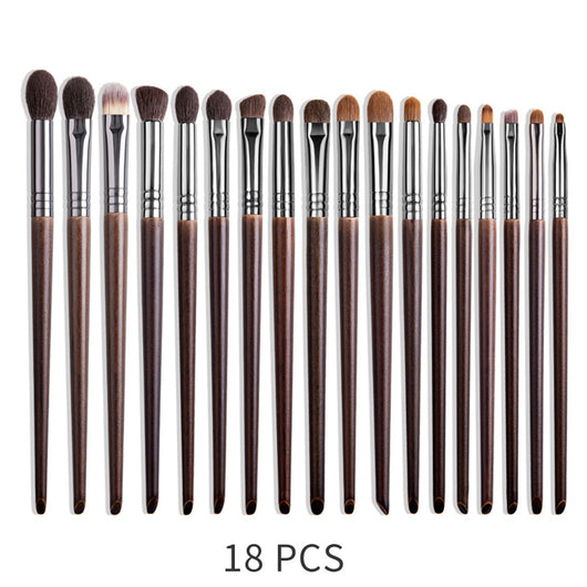 Set de Brochas de Maquillaje Natural Pelo de Cabra para Sombras - Image 6